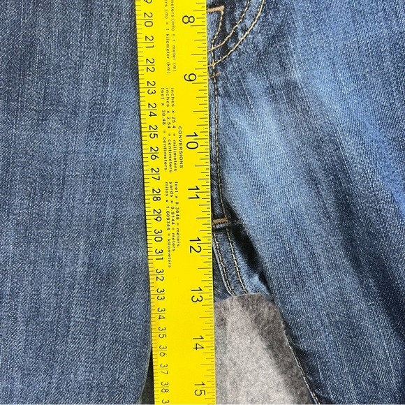 Lucky Brand Jeans Men's Size 36x30 Denim 121 Slim Leg Blue Jeans - Picture 6 of 7